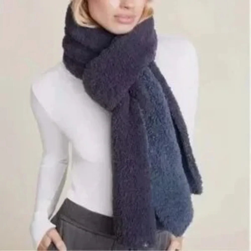 Barefoot Dreams CozyChic Lite Confetti Scarf Deep S Blue-Indigo OS Luxe Gift